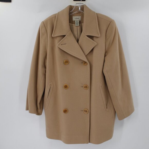 Ll Bean What Is A Pea Jacket Bean Vintage Men's XL Wool Insulated